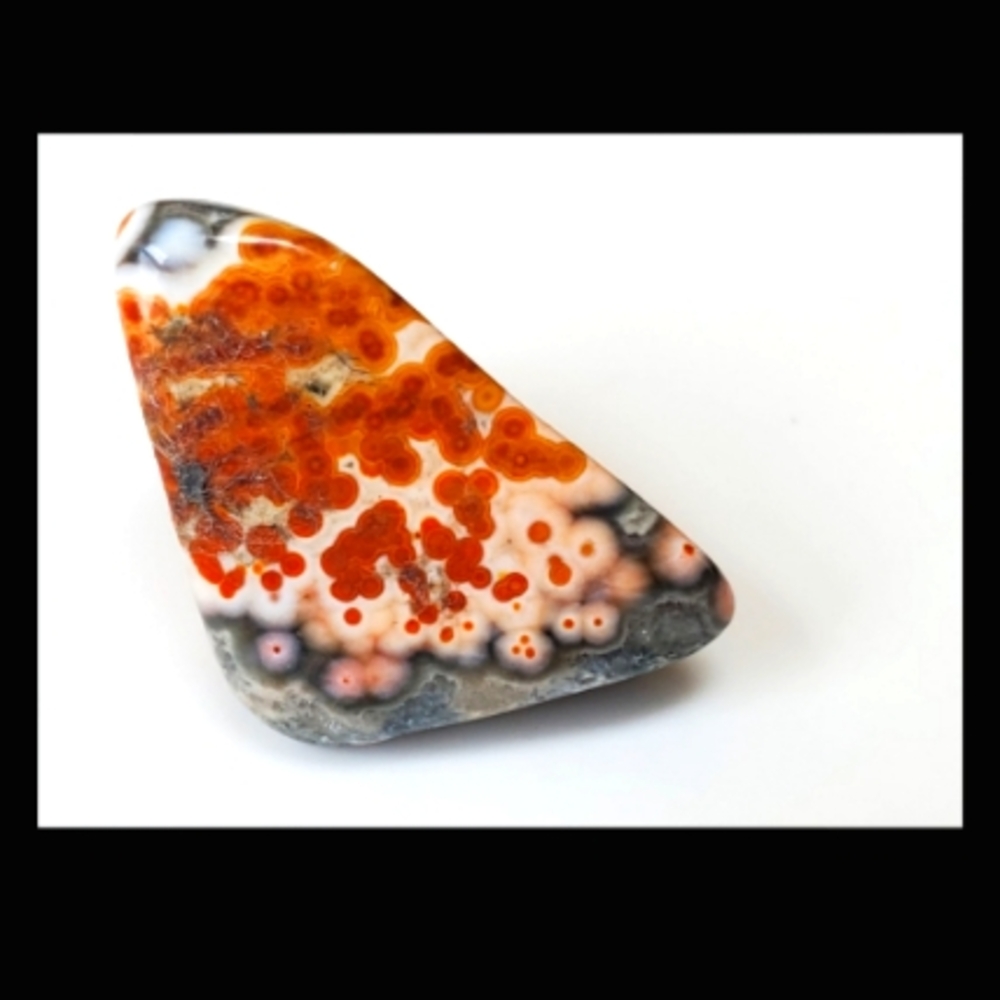 Ocean Jasper Tumble orbicular Jasper old stock Marovato
